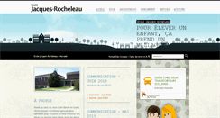 Desktop Screenshot of jacquesrocheleau.csp.qc.ca