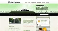 Desktop Screenshot of dugrandchene.csp.qc.ca