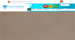 Desktop Screenshot of csp.gov.tt