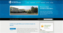 Desktop Screenshot of dumontbruno.csp.qc.ca