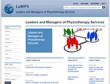 Tablet Screenshot of lamps.csp.org.uk